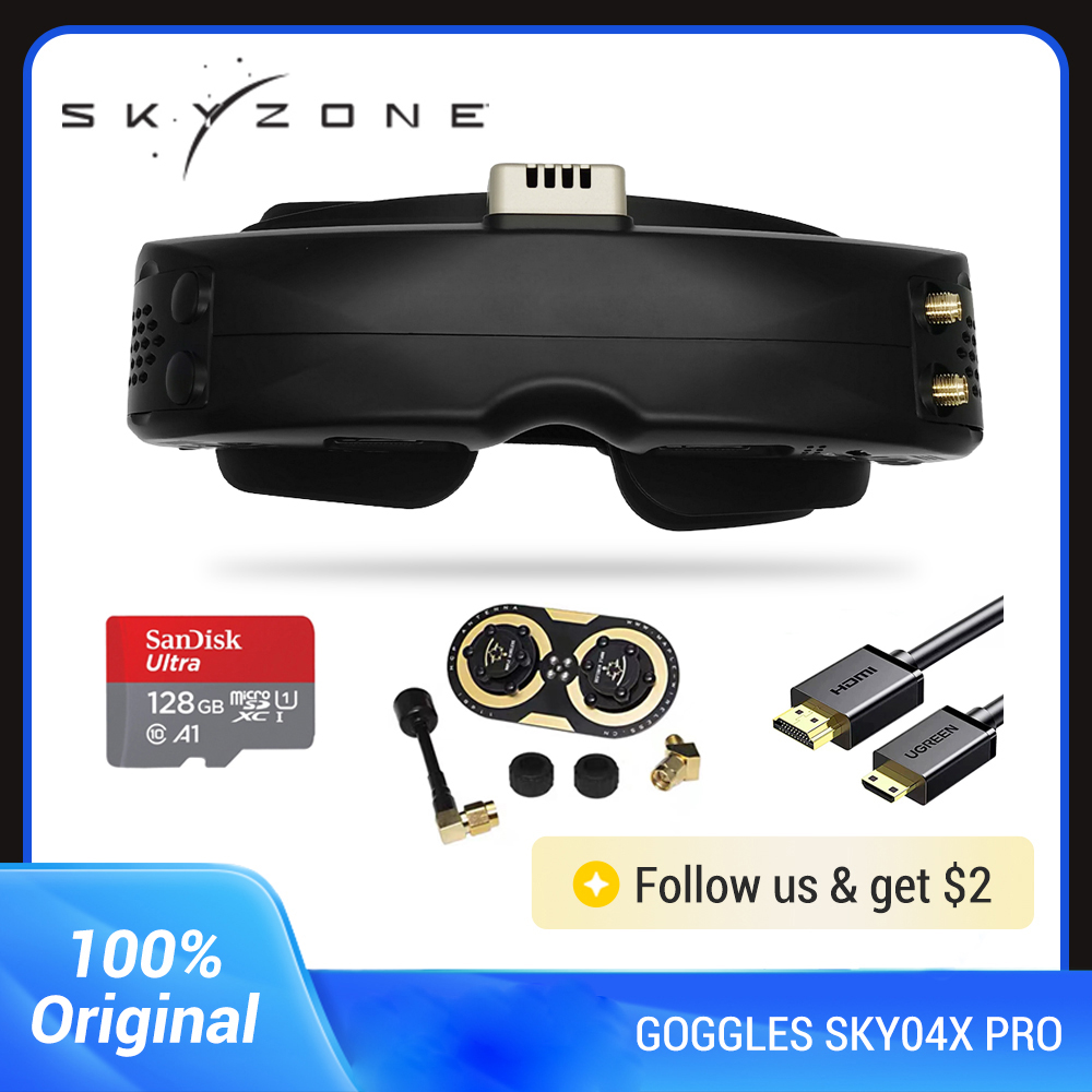 Skyzone SKY04X PRO 5.8GHz FPV  - Skyzone Sky04X Pro Oled Fpv Goggles 评论和价格