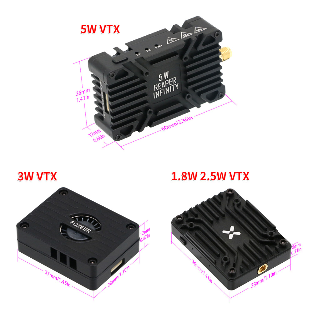 Foxeer Reaper Extreme V2 5.8G  - Foxeer Reaper Extreme 2.5W Vtx 评论和价格